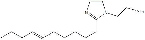 1-(2-Aminoethyl)-2-(6-decenyl)-2-imidazoline Struktur