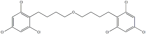 2,4,6-Trichlorophenylbutyl ether Struktur