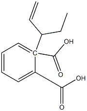 (+)-Phthalic acid hydrogen 1-[(S)-1-pentene-3-yl] ester Struktur