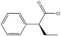 [S,(+)]-2-Phenylbutyric acid chloride Struktur