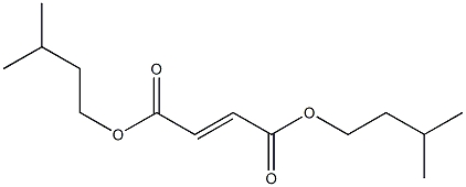 Fumaric acid diisopentyl ester Struktur