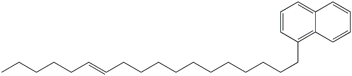 1-(12-Octadecenyl)naphthalene Struktur