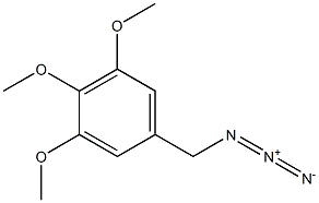 3,4,5-Trimethoxybenzyl azide Struktur