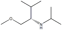 (2S)-N-Isopropyl-1-methoxy-3-methylbutane-2-amine Struktur