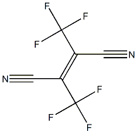 (E)-1,1,1,4,4,4-Hexafluoro-2,3-dicyano-2-butene Struktur