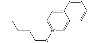 2-Pentyloxyisoquinolinium Struktur