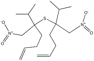 3-Butenyl(2-nitro-1-isopropylethyl) sulfide Struktur