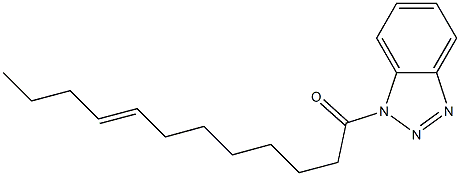 1-(8-Dodecenoyl)-1H-benzotriazole Struktur