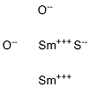 Disamarium dioxide sulfide Struktur