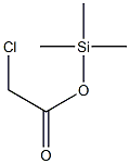 Chloroacetic acid trimethylsilyl ester Struktur