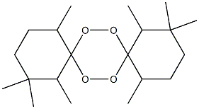 1,2,2,5,10,11,11,14-Octamethyl-7,8,15,16-tetraoxadispiro[5.2.5.2]hexadecane Struktur