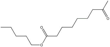 8-Ketopelargonic acid pentyl ester Struktur