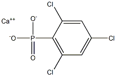 2,4,6-Trichlorophenylphosphonic acid calcium salt Struktur