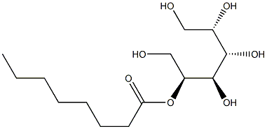 L-Mannitol 2-octanoate Struktur