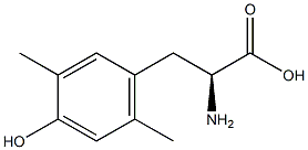 2,5-Dimethyl-L-tyrosine Struktur