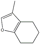 4,5,6,7-Tetrahydro-3-methylbenzofuran Struktur