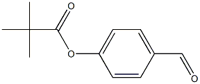 4-(Pivaloyloxy)benzaldehyde Struktur