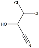 2-Hydroxy-3,3-dichloropropanenitrile Struktur