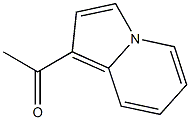 1-Acetylindolizine Struktur