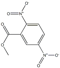 2,5-Dinitrobenzoic acid methyl ester Struktur