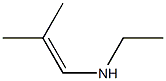 N-Ethyl-2-methyl-1-propen-1-amine Struktur