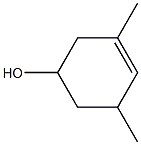 3,5-Dimethyl-3-cyclohexen-1-ol Struktur