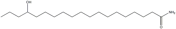 16-Hydroxynonadecanamide Struktur