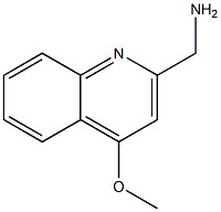 2-(Aminomethyl)-4-methoxyquinoline Struktur