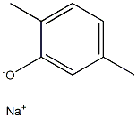 Sodium 2,5-dimethylphenolate Struktur