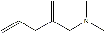 N,N-Dimethyl-2-methylene-4-penten-1-amine Struktur