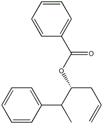 Benzoic acid (1R)-1-[(1R)-1-phenylethyl]-3-butenyl ester Struktur