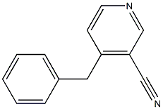 4-(Benzyl)pyridine-3-carbonitrile Struktur