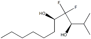 (3R,5R)-4,4-Difluoro-2-methylundecane-3,5-diol Struktur