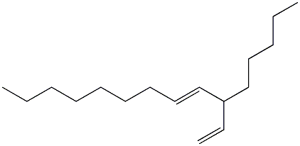 (4E)-3-Pentyl-1,4-dodecadiene Struktur