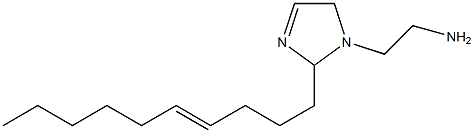 1-(2-Aminoethyl)-2-(4-decenyl)-3-imidazoline Struktur