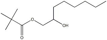 1-(Pivaloyloxy)octan-2-ol Struktur