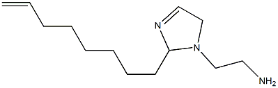 1-(2-Aminoethyl)-2-(7-octenyl)-3-imidazoline Struktur