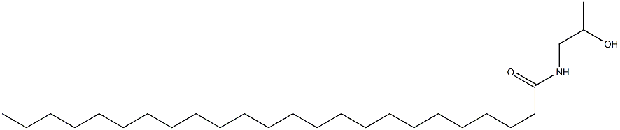 N-(2-Hydroxypropyl)tetracosanamide Struktur