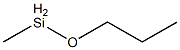 Methyl(propoxy)silane Struktur