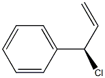 (-)-[(R)-1-Chloroallyl]benzene Struktur