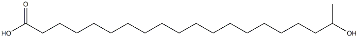 19-Hydroxyicosanoic acid Struktur