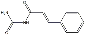 1-Cinnamoylurea Struktur