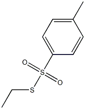 4-Methylbenzenethiosulfonic acid S-ethyl ester Struktur