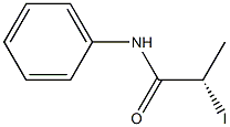 [S,(-)]-2-Iodo-N-phenylpropionamide Struktur