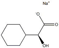 (2S)-2-Hydroxy-2-cyclohexylacetic acid sodium salt Struktur