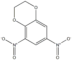 5,7-Dinitro-2,3-dihydro-1,4-benzodioxin Struktur