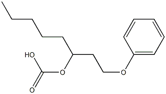 Carbonic acid 2-phenoxyethylhexyl ester Struktur