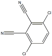 3,6-Dichlorophthalonitrile Struktur