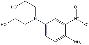 2,2'-[(4-Amino-3-nitrophenyl)imino]diethanol Struktur