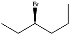 [R,(-)]-3-Bromohexane Struktur